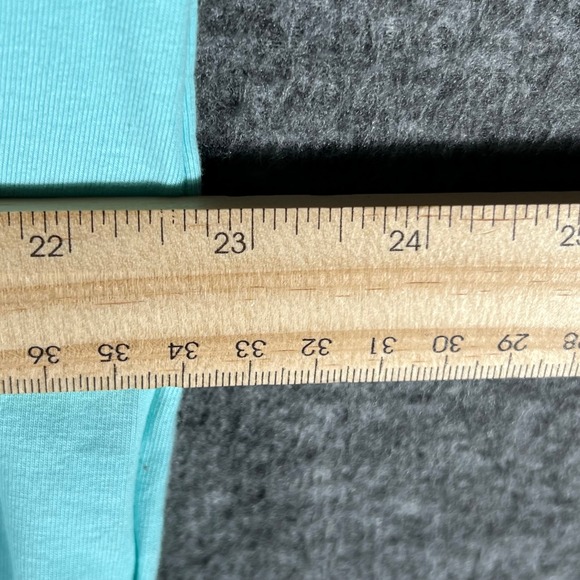 Tommy Hilfiger Mens XXL Teal Aqua Tonal Logo Short Sleeve T Shirt NWT - Picture 6 of 10